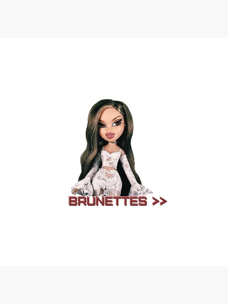 brunette brats doll | Postcard