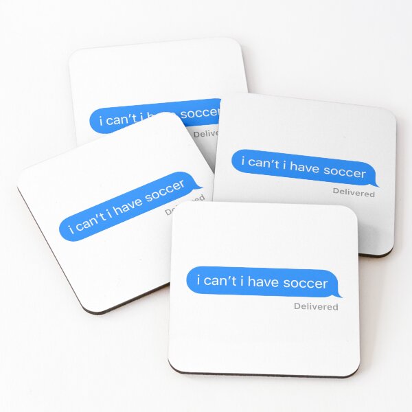 Item preview, I Can’t I Have Soccer (Lowercase) designed and sold by DulceDesigns.