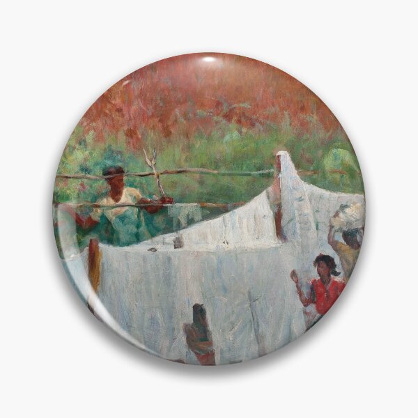 Item preview, Eliseu Visconti - Clothes hanging on the line designed and sold by Impressionist Masters.