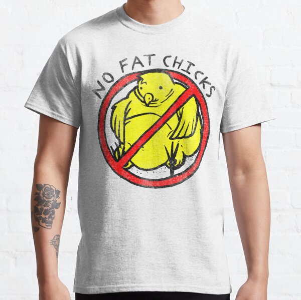 Sinewi tuš Promjene od  No Fat Chicks T-Shirts for Sale | Redbubble