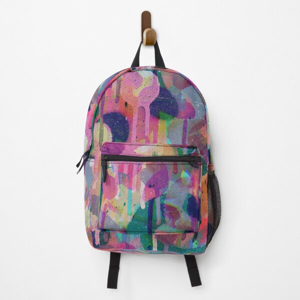 Item preview, Abstract Rainbow Spray Paint Splatter designed and sold by jupitermoons.