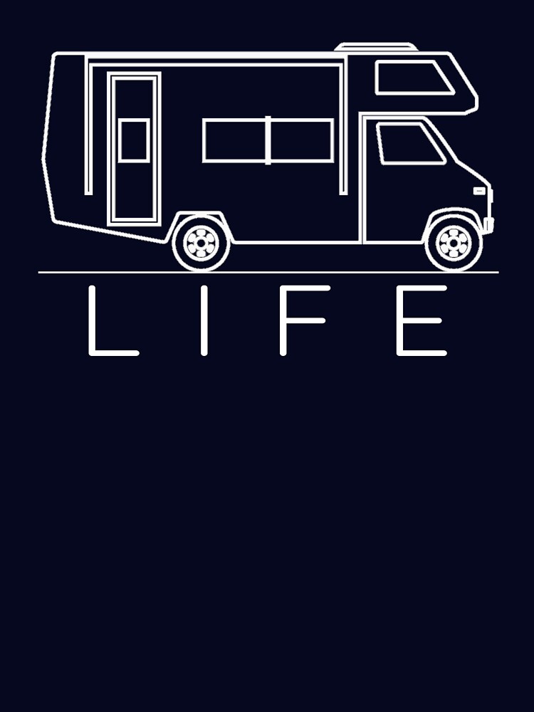 Van Life T Shirt With Minimalist Design Van Life T Shirt With Minimalist Design