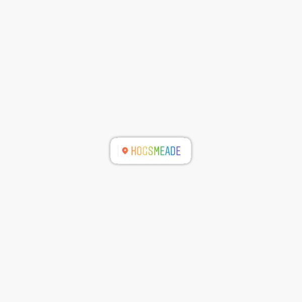 Hogsmeade Sticker