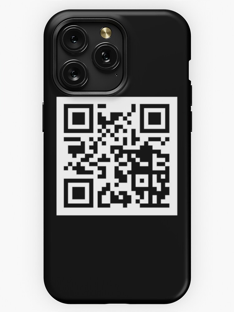 Rick Roll QR Phone Case for Professionals With QR Code for 