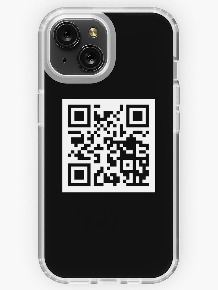 Rick Roll QR code | iPhone Case