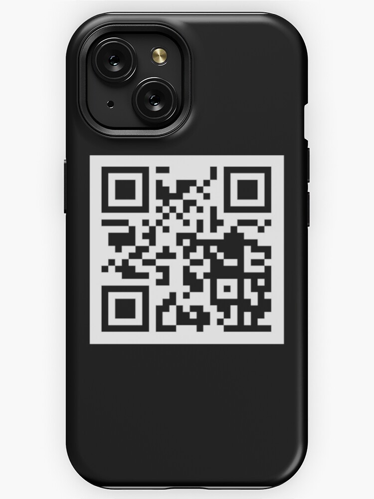 Rick Roll - QR Code iPhone Case for Sale by NikkiMouse82