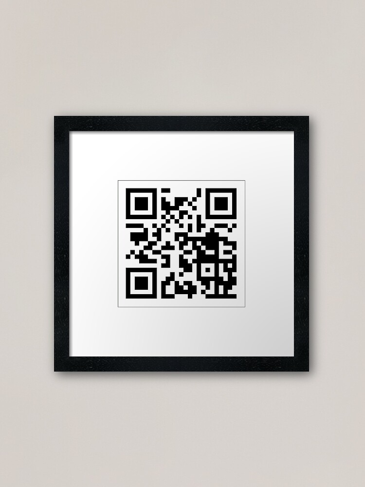 Rick Roll - QR Code Postcard for Sale by NikkiMouse82