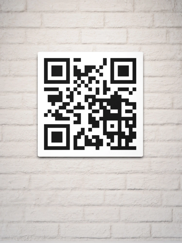 rickroll qr code by Matyáš Flek