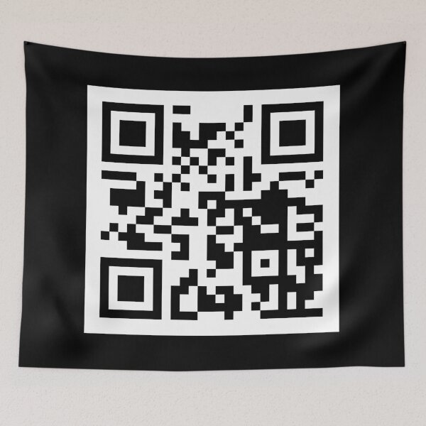 Item preview, Rick Roll - QR Code designed and sold by NikkiMouse82.