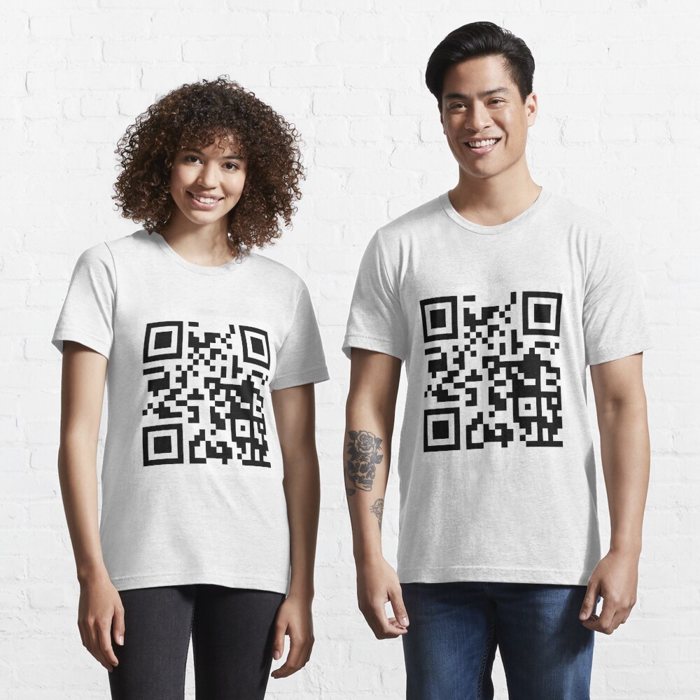 Rick Roll - QR Code Kids T-Shirt for Sale by NikkiMouse82