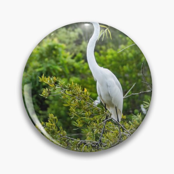 Item preview, The Kings Great Egret of  Gatorland designed and sold by KensLensDesigns.