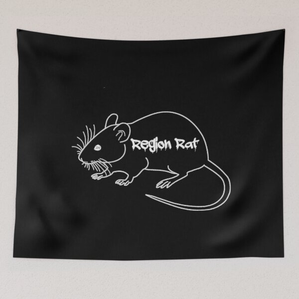 Item preview, Region Rat Northwest Indiana White designed and sold by artbysydsyd.
