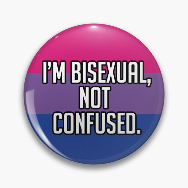 Item preview, Bi, Not Confused - Bisexual Pride Flag designed and sold by glittergoreart.