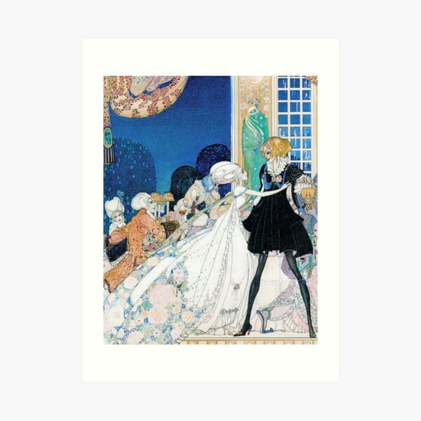Don't Drink! I Would Rather Marry a Gardener! Kay Nielsen Art Print