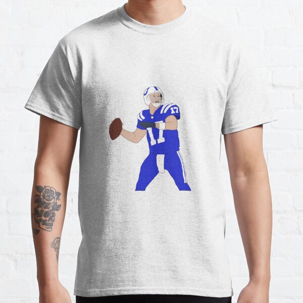 Peyton Manning Colts T-Shirt by Joe Hamilton - Pixels Merch