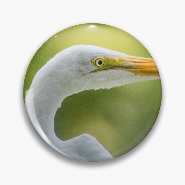 Item preview, handsome great egret designed and sold by KensLensDesigns.