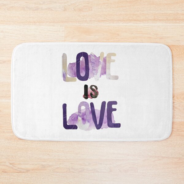 Item preview, Love is Love (Purple Design) designed and sold by Michelle Bukowski.