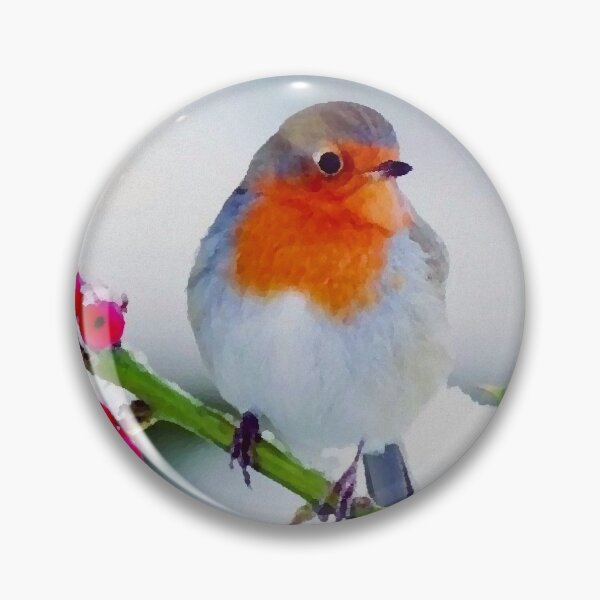 Item preview, European Robin designed and sold by GL Digital Artwork .