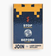 Join the Laser Canon Artillery Canvas Print