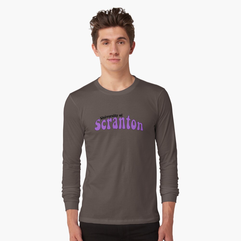 University of Scranton Long Sleeve T-Shirt | League | New Purple | XLarge