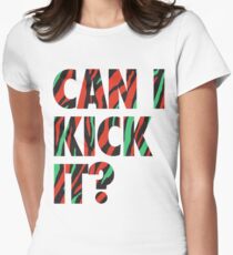 Just Kick It? Women's Fitted T-Shirt