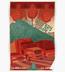 Victory is Just a Few Hops Away Poster