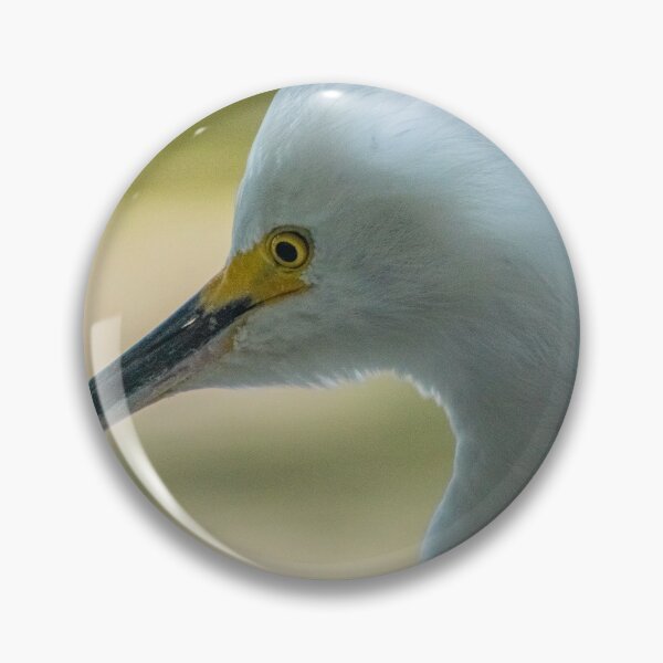 Item preview, Snowy egret with a mohawk designed and sold by KensLensDesigns.