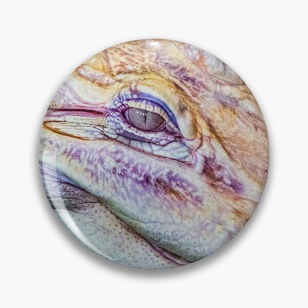 Item preview, Face of a albino alligator designed and sold by KensLensDesigns.