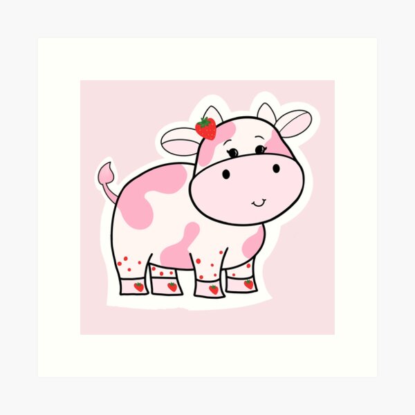 strawberry webkinz cow