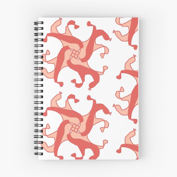 Item preview, Abstract flower red orange designed and sold by Abstractlara.