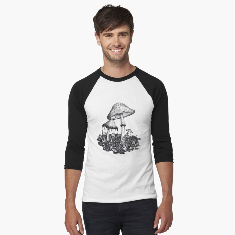 Item preview, Baseball ¾ Sleeve T-Shirt designed and sold by lozzanova.