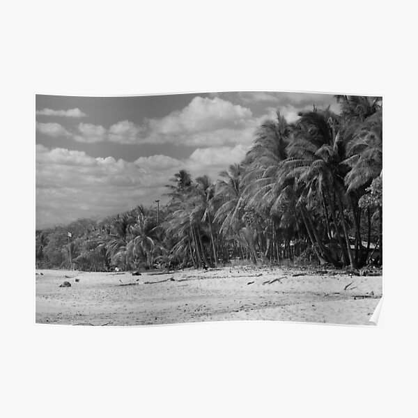 la playa Poster