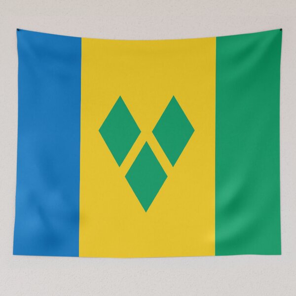 Item preview, Saint Vincent and the Grenadines flag  designed and sold by flagshop.