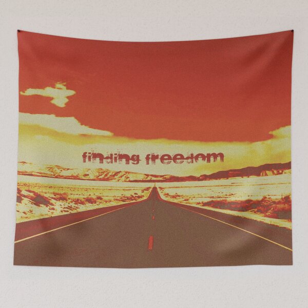 Item preview, Streets empty - finding freedom -RED - Digital art painted by Iona Art Digital designed and sold by IonaArtDigital.