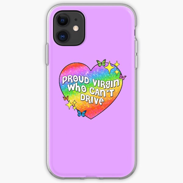 proud virgin who can't drive iPhone Soft Case