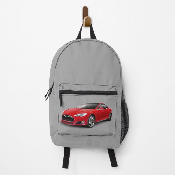 Item preview, Tesla Model S red luxury electric car photo print designed and sold by MaximImages .com Exquisite Arts.