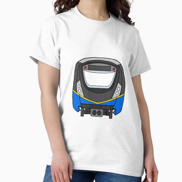 Vista previa del artículo con la obra «Tren de metro de Vancouver modelo 3», diseñado y vendido por Orcanadian.
