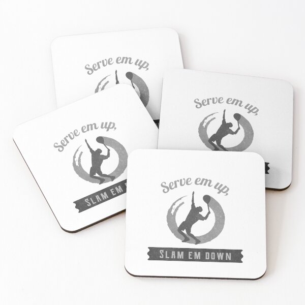 Item preview, Serve 'em up, Slam' em down designed and sold by MiguelMejia18.