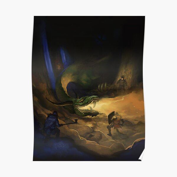 Dragon Warriors Bestiary Poster