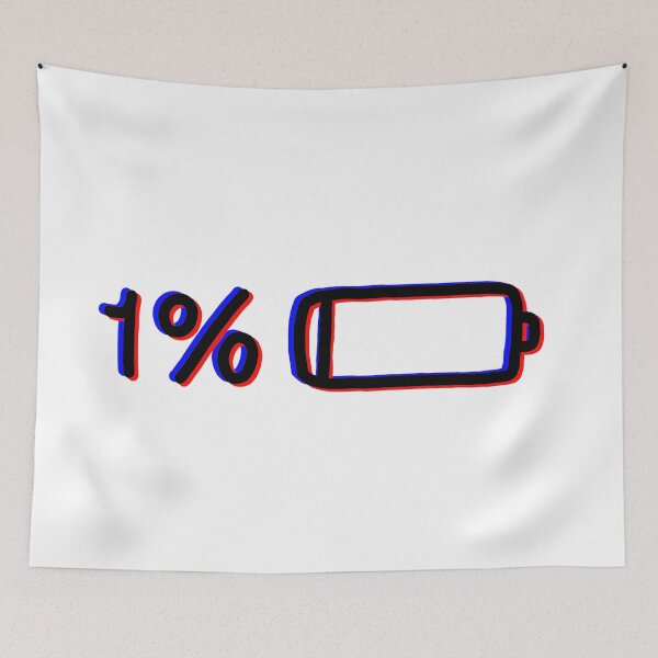 Item preview, 1% Glitch Sticker designed and sold by kayleefisherr.