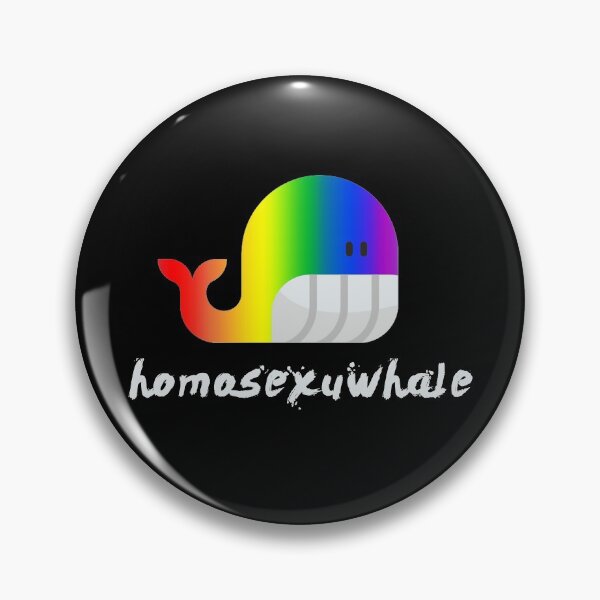Item preview, Funny Gay Pride Lesbian LGBT LGBTQ Homosexuwhale Shirt  designed and sold by Essetino.