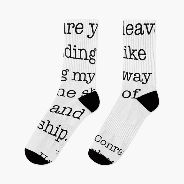Item preview, Joseph Conrad Reading Quote designed and sold by BeccaC27.