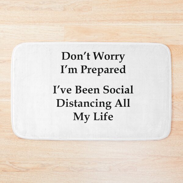 Item preview, Social Distancing Funny Meme designed and sold by BellaVille.