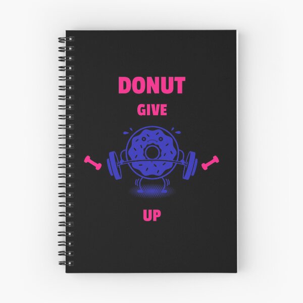 Item preview, Donut Give Up designed and sold by thefunstreet.