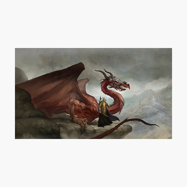 Dragon King Photographic Print