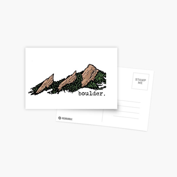 Item preview, Boulder Flatirons designed and sold by mawitherspoon.