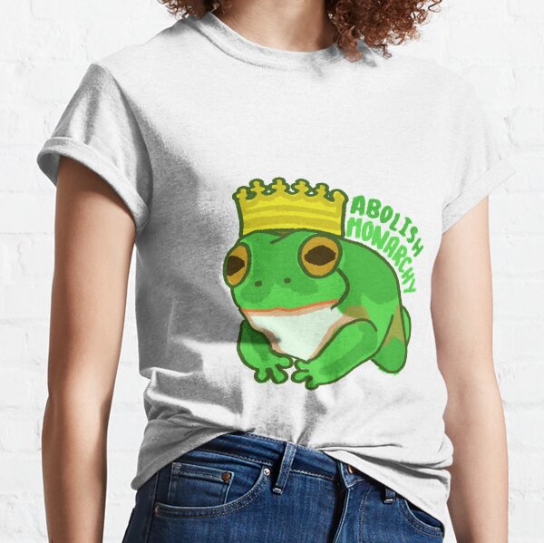 Abolish Monarchy Royal Frog Classic T-Shirt