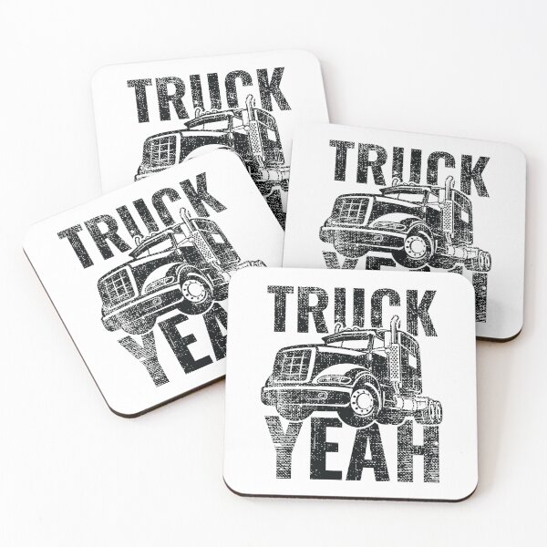 Item preview, Truck Yeah - 18-Wheeler Big Rig - Distressed designed and sold by EstelleStar.