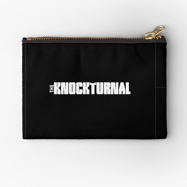 The Knockturnal Black Zipper Pouch