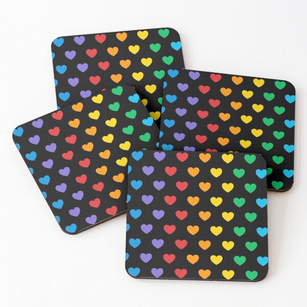 Item preview, Rainbow hearts designed and sold by Dead-Famous.